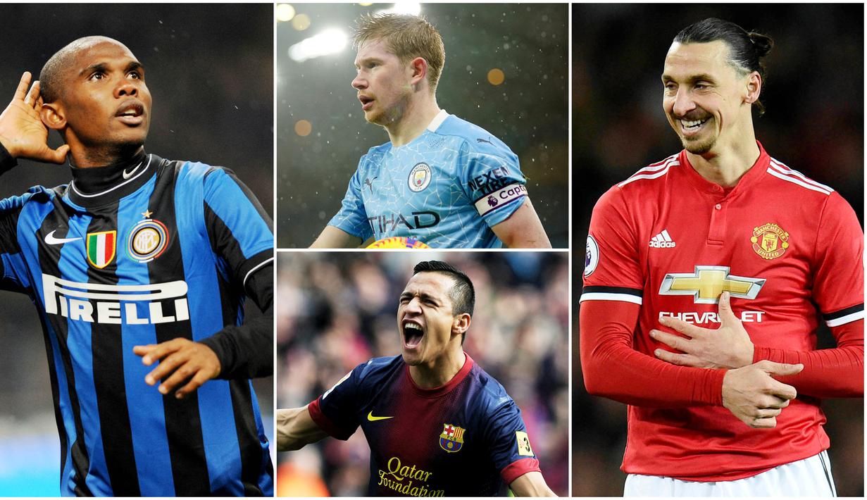 Pep Guardiola dan Jose Mourinho adalah pelatih papan atas yang telah terbukti kemampuannya dalam memoles sebuah tim menjadi juara. Berikut ini para pemain yang pernah merasakan dilatih oleh dua juru taktik top tersebut.