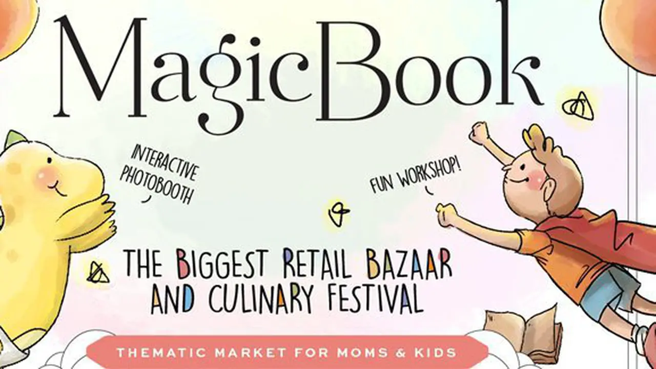 PETITE Market & Museum: Magic Book./Copyright Vemale