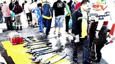 Ikan hasil tangkapan nelayan Kalk Bay, Cape Town, Afsel.