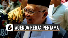 Kiai Ma’ruf Amin resmi dilantik jadi Wakil Presiden RI pada Minggu (20/10/2019). Usai dilantik ia langsung laksanakan sejumlah agenda.