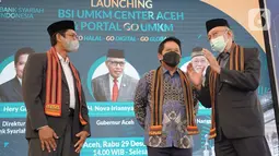 Peluncuran BSI UMKM Center merupakan bentuk dukungan nyata dalam mengembangkan usaha rakyat dan tulang punggung ekonomi nasional.  Fasilitas dan layanan tersebut akan menjadi wadah bagi pelaku UMKM dalam mendapatkan pelatihan, pembinaan, pembiayaan hingga pemasaran produk. (Liputan6.com/HO/BSI)