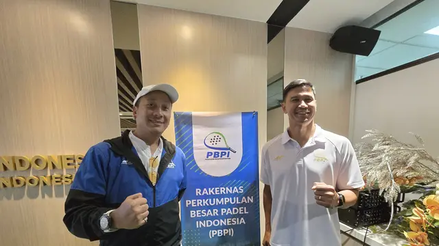 Ketua dan Sekjen PBPI usai Rakernas di Jakarta