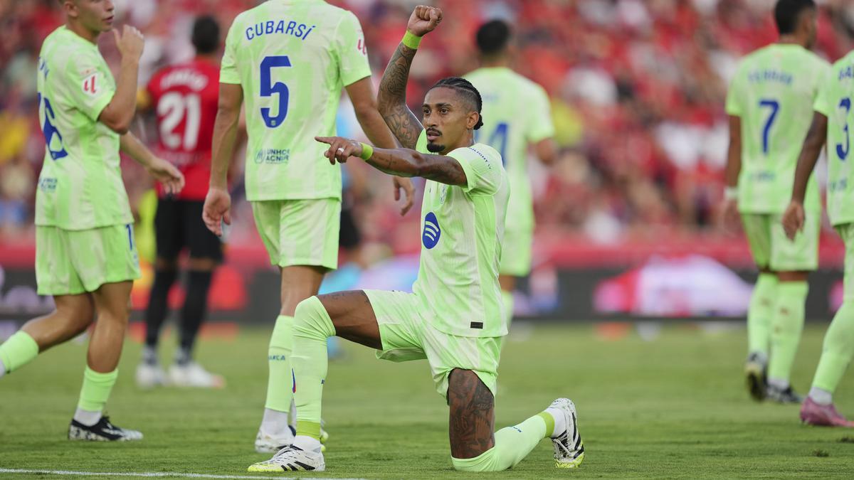 Hasil Mallorca vs Barcelona: Tuan Rumah Main 9 Pemain, Juara Bertahan Menang Telak 3-0