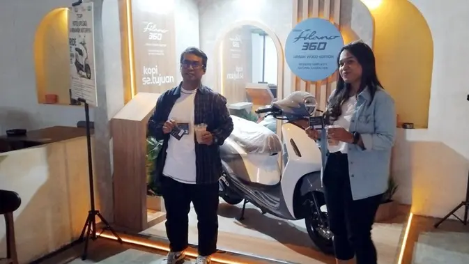 Pesona Grand Filano di Kedai Kopi Lewat Kolaborasi Yamaha