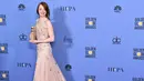 Sederet nama telah dilahirkan sebagai pemenang dalam ajang penghargaan Golden Globe Awards 2017. Digelar pada 8 Januari 2017 di Beverly Hilton, Beverly Hills, California, nama Emma Stone pun masuk sebagai pemenangnya. (AFP/Bintang.com)