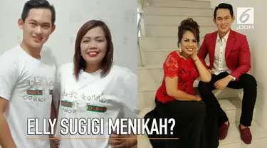 Usai bercerai, beredar kabar tentang pernikahan Elly Sugigi dengan sang berondong,  Irfan Sbaztian