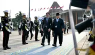 Prabowo dan PM Singapura Berbisik Sebelum Berpisah