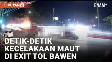 Kecelakaan maut terjadi di kawasan exit tol Bawen Semarang Jawa Tengah Sabtu (23/9) malam. Truk hilang kendali dan menabrak belasan kendaraan di depannya.