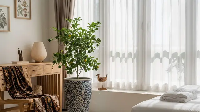 tanaman buah dalam pot untuk kamar kos biar adem alami