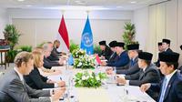 Pertemuan Bilateral Presiden Prabowo dan Sekjen PBB di Brasil, Minggu (17/11/2024). (c) Kementerian Sekretarian Negara RI