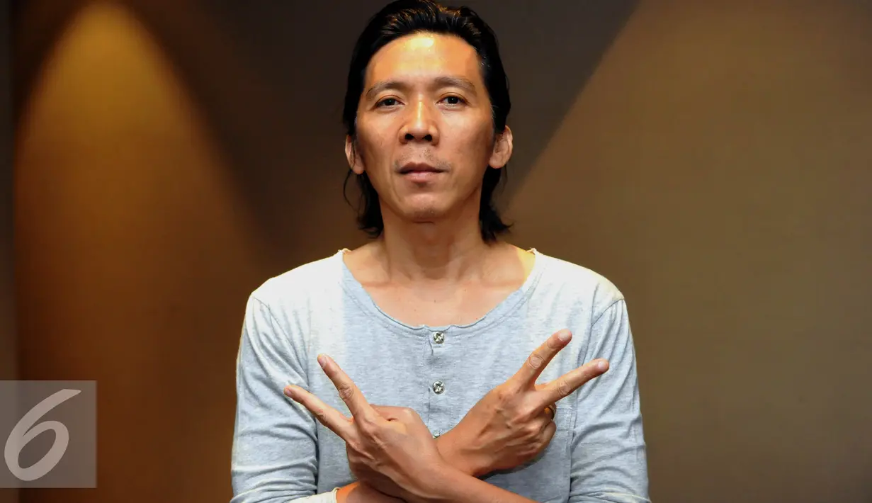 Bimbim Slank. (Liputan6.com/Panji Diksana)