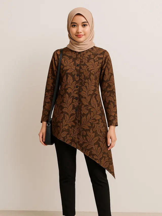 Model Tunik Batik Cocok untuk Kuliah