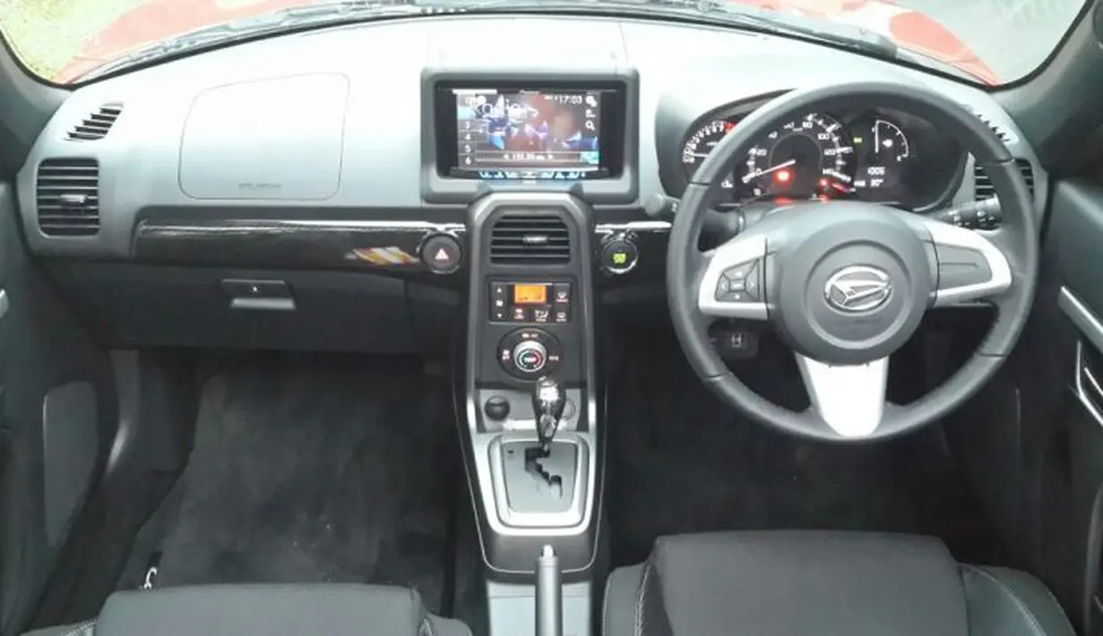 Mesin Copen memiliki fitur Electrical Throttle System sehingga akselerasi mobil lebih halus dan hemat bahan bakar. (Foto: Septian Pamungkas/Liputan6.com)
