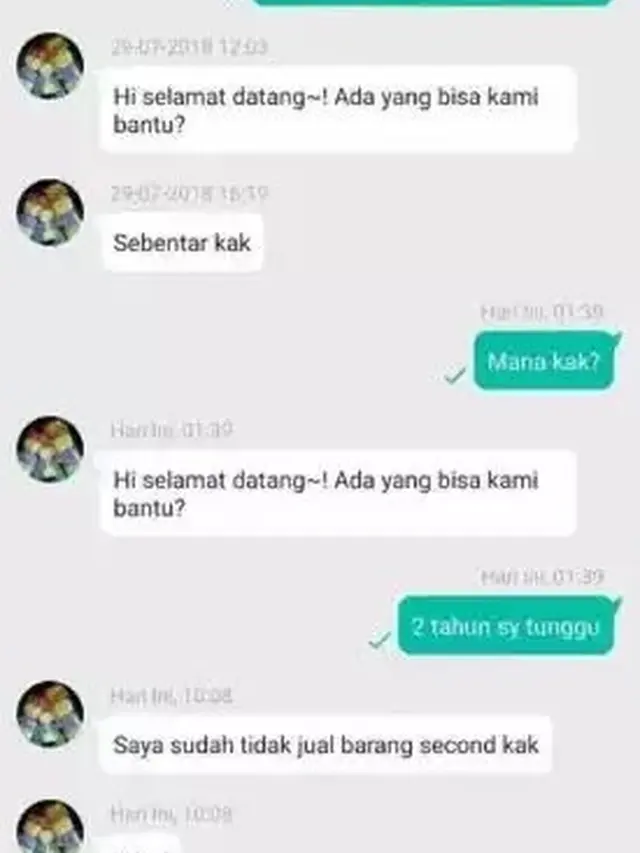 7 Chat Penjual dan Pembeli di Online Shop Ini Kocak Sekaligus Geregetan