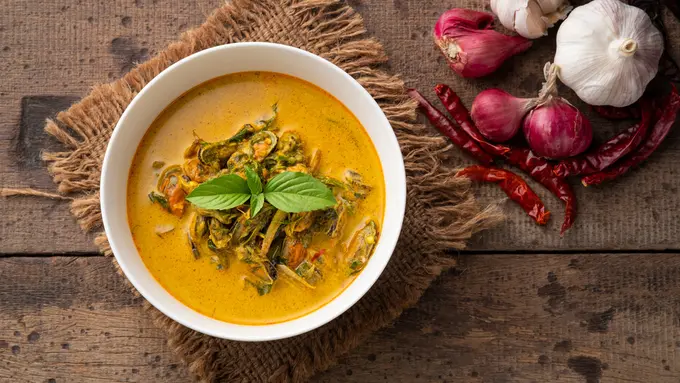 gulai kijing kerang Bengkulu