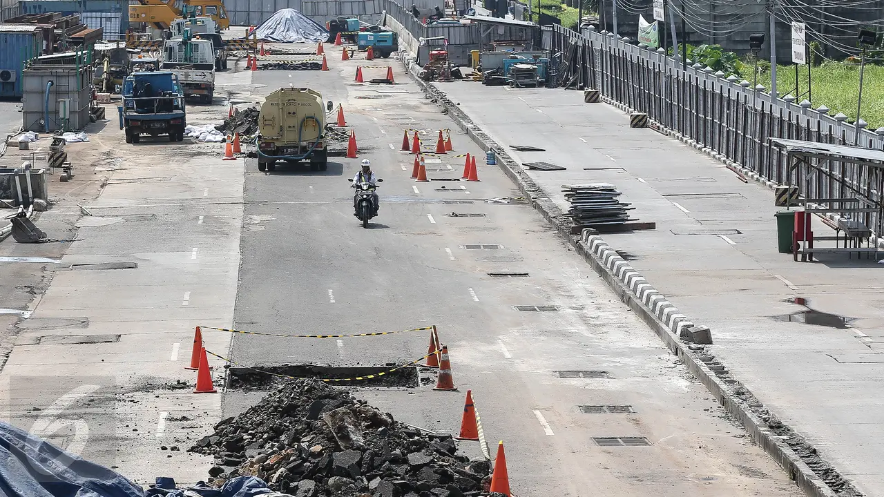 20160705-Pengerjaan Proyek MRT Berhenti Sementara Sepanjang Libur Lebaran-Jakarta