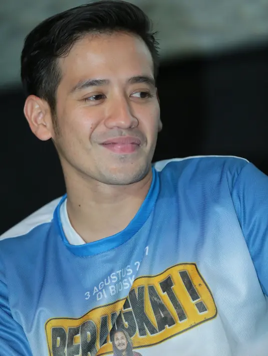 Meski memiliki karakter yang mirip dengan tokoh Jano, suami Gya Sadiqah itu mengungkapkan rasa tidak percaya diri dengan sutradara film tersebut. (Adrian Putra/Bintang.com)