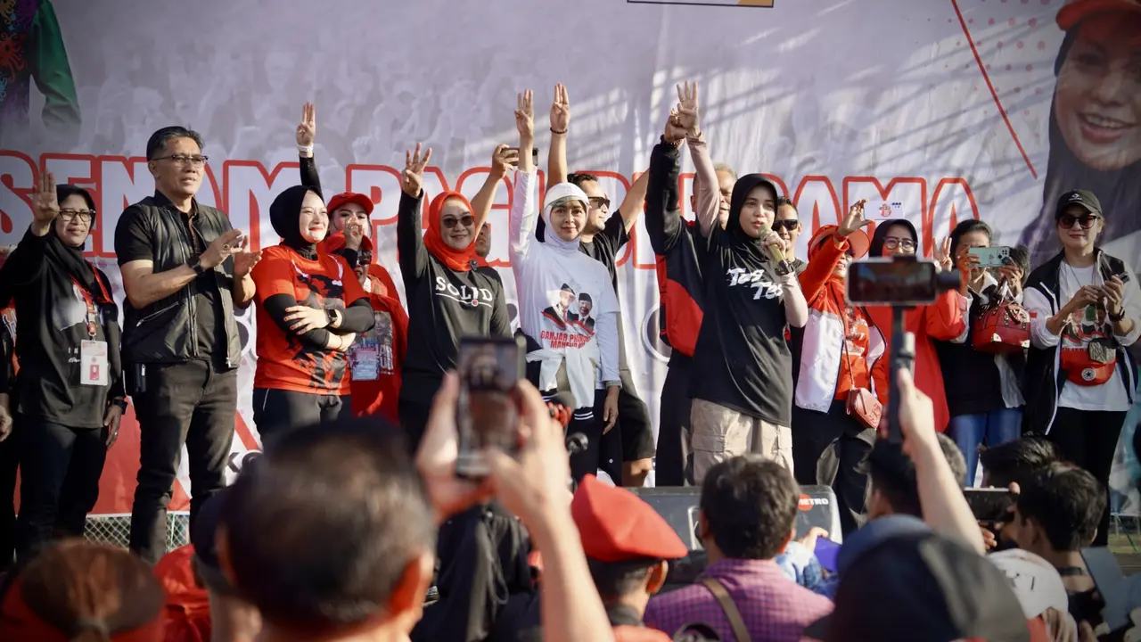 Siti Atikoh Supriyanti, istri capres nomor urut 3 Ganjar Pranowo