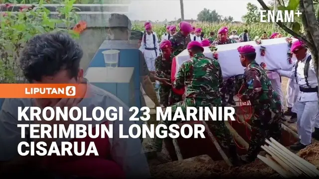 Tragis, Kronologi 23 Marinir Tertimbun Longsor Cisarua