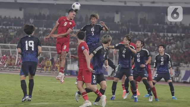 Kalah dari Jepang, Timnas Indonesia Huni Dasar Klasemen