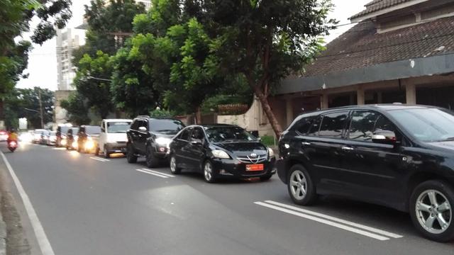 Kemacetan di Pondok Indah Jelang PSBB Diperpanjang