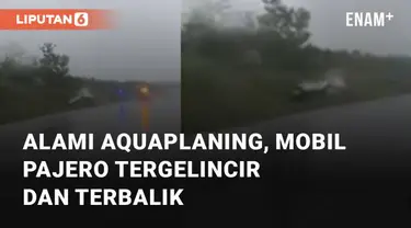 Insiden mengerikan dialami oleh sebuah mobil saat mengalami kecelakaan di Jalan Tol Surabaya- Solo Km 555