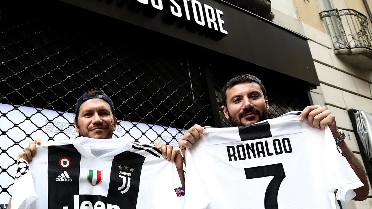 Jersey Cristiano Ronaldo di Juventus