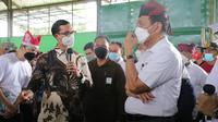 Menko Luhut melakukan kunjungan kerja ke Banyuwangi, Jawa Timur pada hari Sabtu, (19/3).