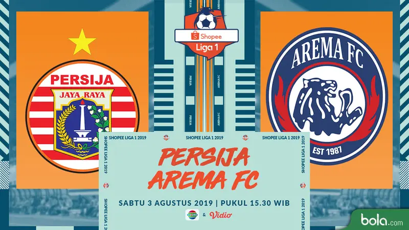 Persija Jakarta Vs Arema FC