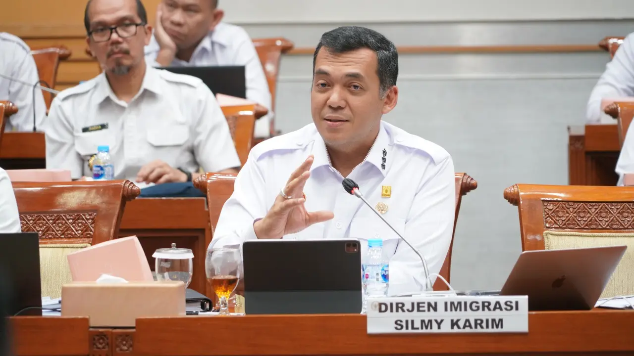 Direktur Jenderal Imigrasi Kemenkumhan Silmy Karim.