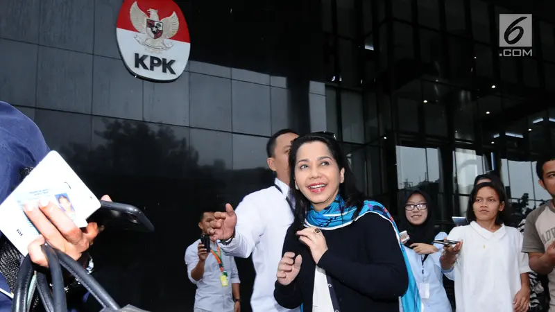 Terkait Kasus Dugaan Suap Garuda, Penyanyi Iis Sugianto Diperiksa KPK