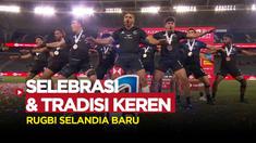 Berita video tarian Haka tim rugbi Selandia Baru usai meraih kemenangan atas Argentina