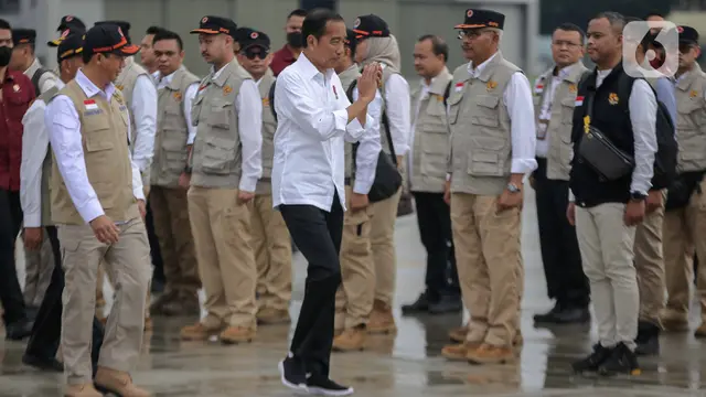 Presiden Joko Widodo Lepas Bantuan Logistik Untuk Korban Gempa Turki Suriah