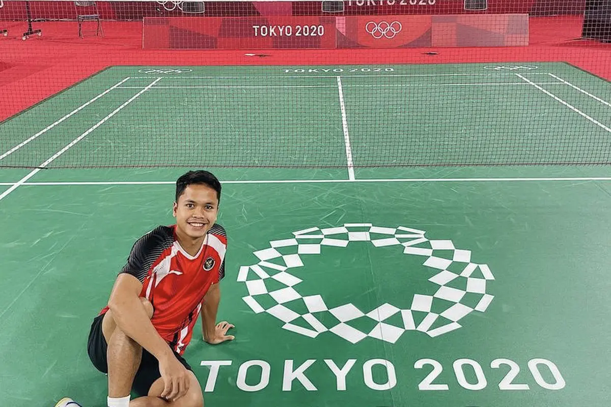 Anthony Sinisuka Ginting Raih Medali Perunggu di Ajang Olimpiade Tokyo 2020/dok. Instagram sinisukananthony