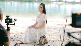 Potret Shandy Aulia di Balik Layar Sinetron Cinta 2 Pilihan, Syuting di Pantai