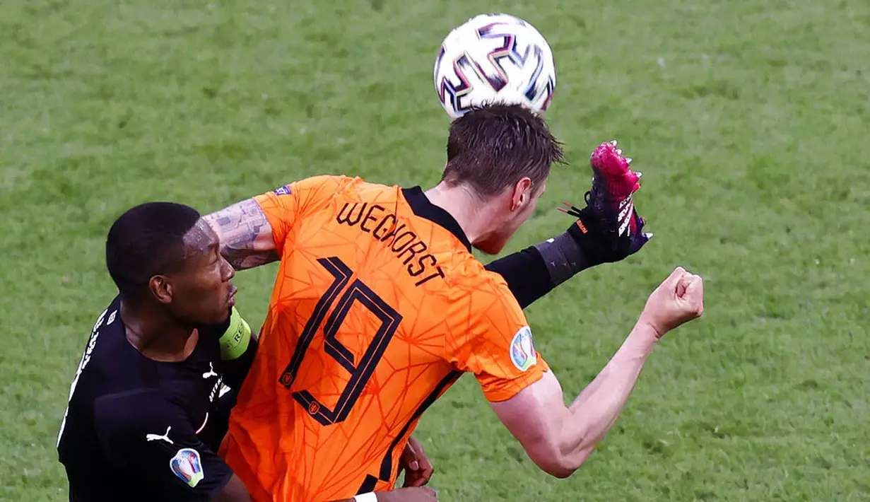Kemenangan ini mengantarkan Timnas Belanda menjadi pimpinan klasemen Grup C dengan nilai sempurna enam poin. (Koen van Weel, Pool via AP)