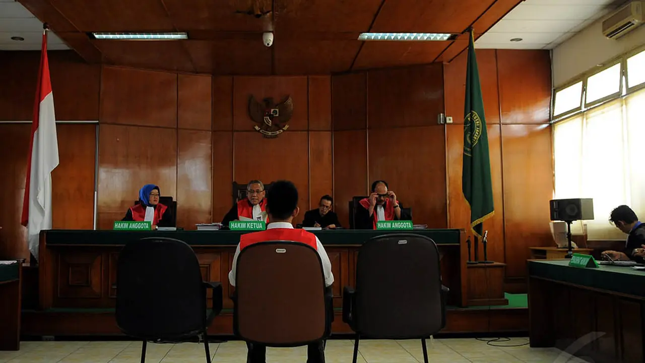 Wajah Penyesalan Tersangka Pembunuh Ade Sara