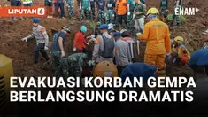 Tim SAR Temukan 5 Korban Tewas di Reruntuhan Gempa Cianjur