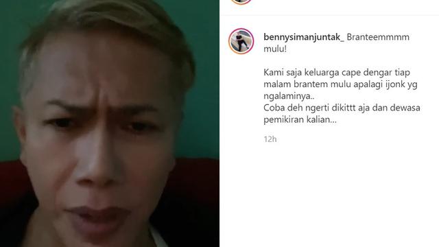 Jonathan Frizzy - Dhena Devanka (Foto: Instagram/@bennysimanjuntak_)