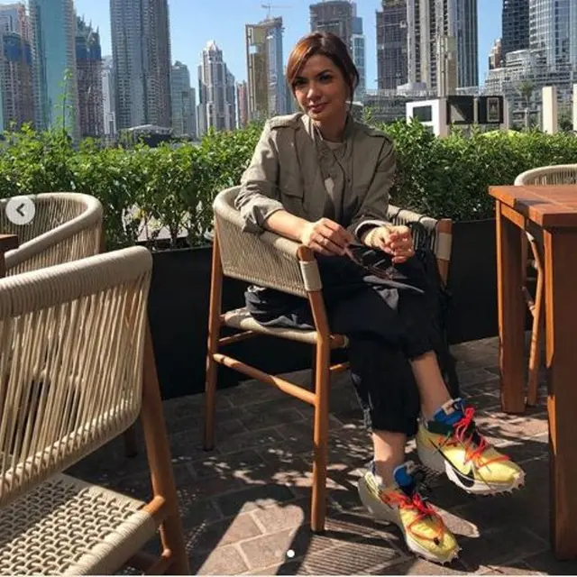 Najwa Shihab Liburan Akhir Tahun di Dubai