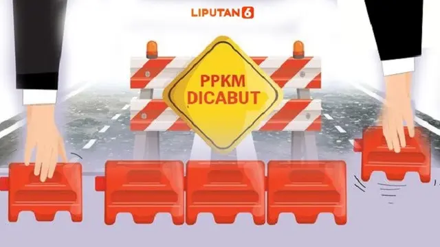 Banner Infografis Jokowi Beri Sinyal Hapus PPKM di Akhir 2022. (Liputan6.com/Trieyasni)