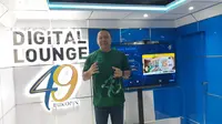 Direktur Konsumer Bank Bukopin, Rivan A. Purwantono saat relaunching Digital Lounge Bukopin (Merdeka.com/Yayu Agustini Rahayu).