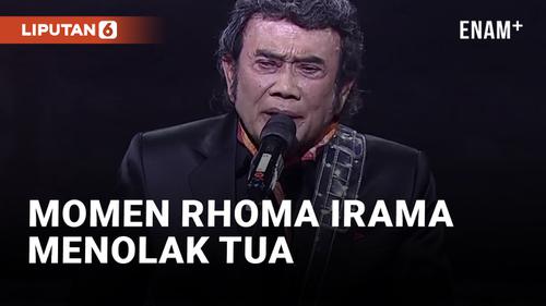 VIDEO: Rhoma Irama Nyanyikan Lagu BTS di HUT Indosiar ke-28