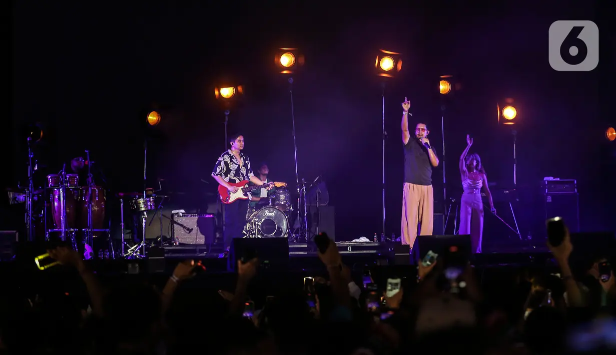 Bintang tamu internasioanal seperti Daniel Caesar, Dermot Kennedy, Gryffin, Sabrina Carpenter, Sorn Feat Seung Yeoun & Denise Julia, Peach Tree Rascals, dan Ty Dolla $ign. (Liputan6.com/Johan Tallo)