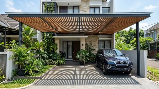 Model Kanopi Carport Sederhana Tapi Elegan