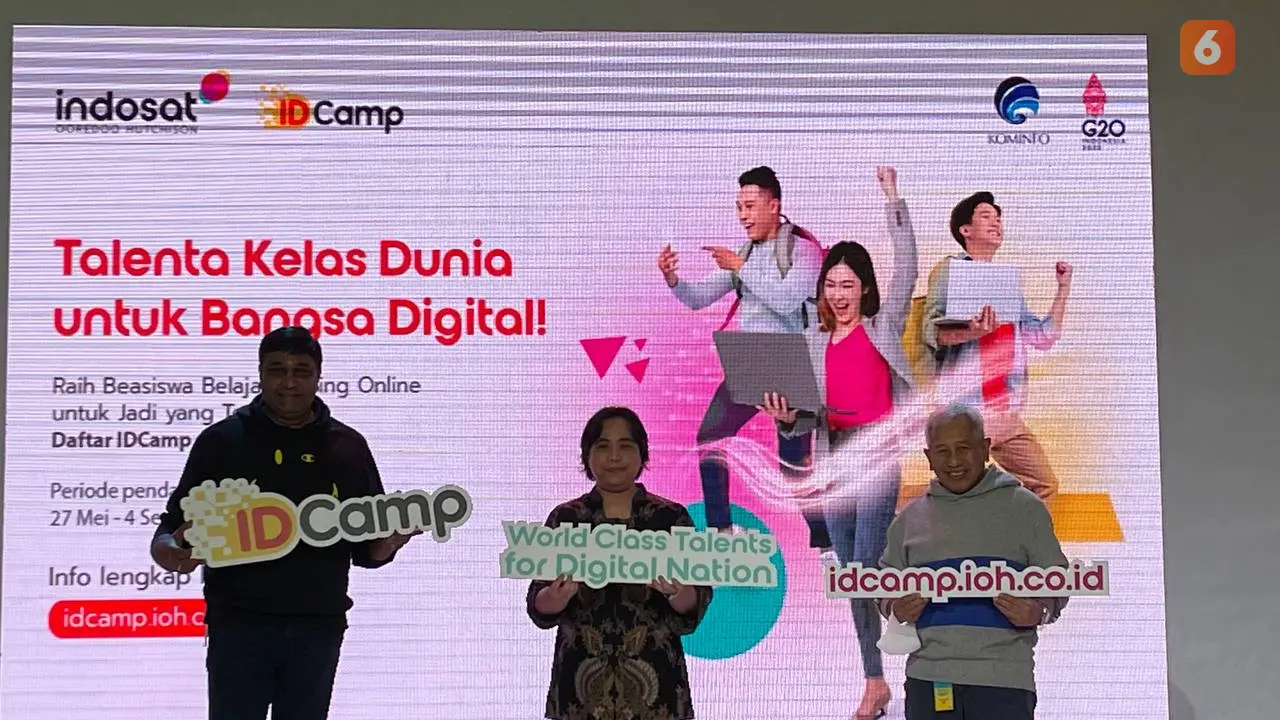 Indosat Ooredoo Hutchison meluncurkan program beasiswa coding untuk 55 ribu peserta, IDCamp 2022.