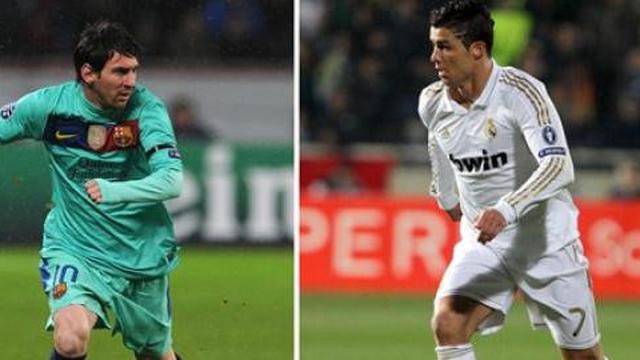 Ikon El Clasico, Messi dan Ronaldo (c) AFP