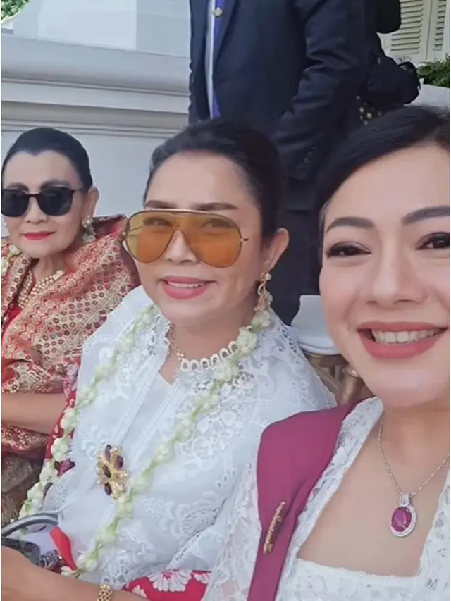 6 Potret Mayangsari Hadiri HUT RI di Istana Merdeka, Kompak Bareng Keluarga Cendana
