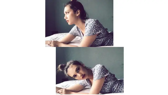 6 Potret Virtual Photoshoot Haico Van der Veken, Tiduran Cantik di Kasur