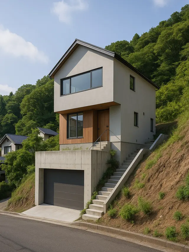7 Desain Rumah Lebih Tinggi dari Jalan dan Tips Membangunnya, Estetik dan Aman